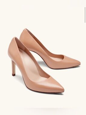 Inez Lola Heels in Almond Nappa size 5.5